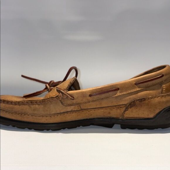 Brown Suede Moccasin Loafers with Slip-On Design - Picture 8 of 12